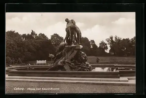 AK Coburg, Herzog Carl Eduard-Brunnen