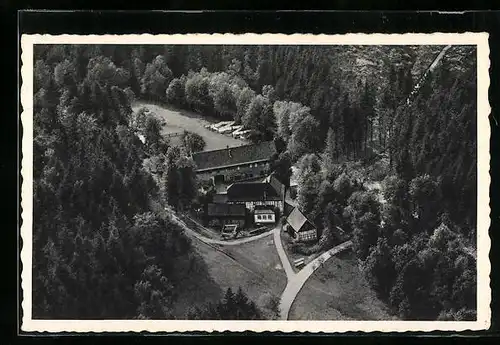 AK Eisenberg i. Thür., Gasthof Froschmühle im Mühltal