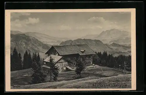 AK Oberstdorf, Alpenhotel Schönblick