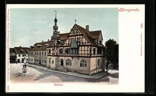 AK Harzgerode, Rathaus