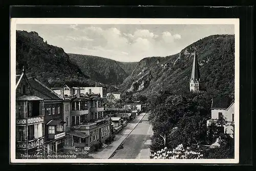AK Thale / Harz, Hubertusstrasse
