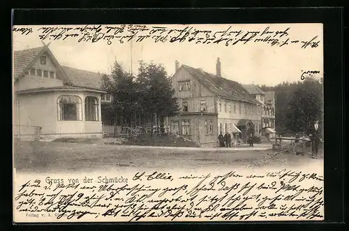 AK Gehlberg / Thür., Gasthaus Schmücke