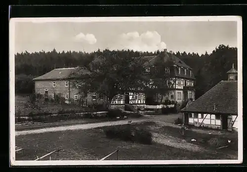 AK Albrechts / Thür., Landgut Aschenhof der Ferienheime für Handel und Industrie