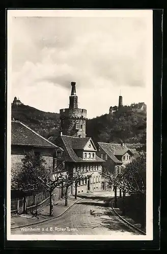 AK Weinheim a. d. B., Roter Turm