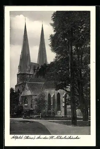 AK Alfeld / Leine, St. Nikolaikirche