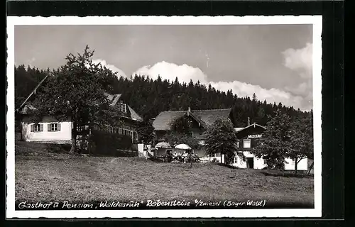 AK Rabenstein b. Zwiesel (Bayer. Wald), Gasthaus und Pension Waldesruh
