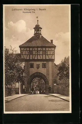 AK Königsberg in Bayern, Hassfurter Tor