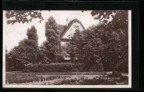 AK Herne i. W., Stadtgarten-Restaurant
