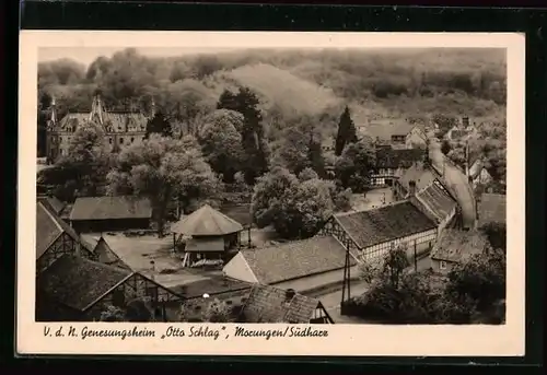 AK Morungen /Südharz, V. d. N. Genesungsheim Otto Schlag