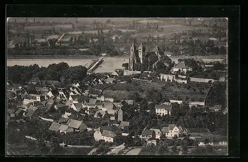AK Breisach am Rh., Stadtansicht aus der Vogelschau