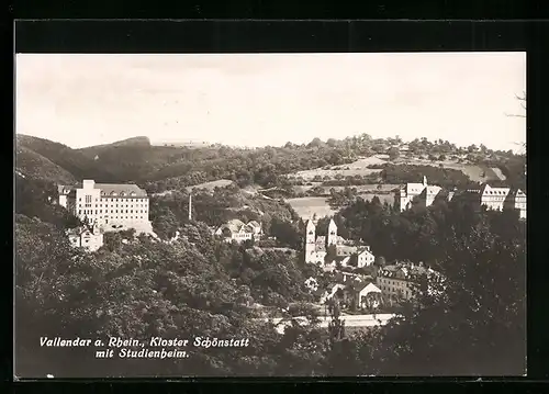 AK Vallendar am Rhein, Kloster Schönstatt mit Studienheim