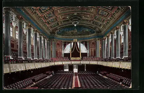 AK Wiesbaden, Neues Kurhaus-Grosser Concertsaal