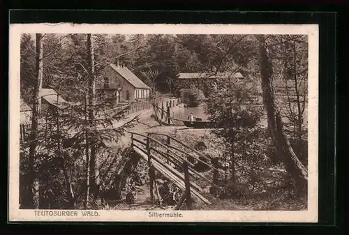 AK Leopoldstal, Silbermühle im Teutoburger Wald