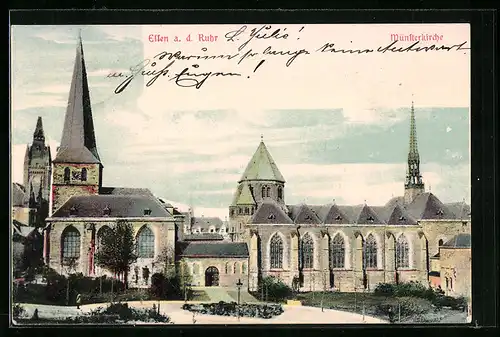 AK Essen a. d. Ruhr, Münsterkirche