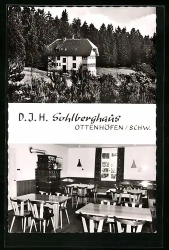 AK Ottenhöfen i. Schwarzw., Jugendherberge Sohlberghaus