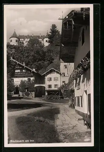 AK Neubeuern am Inn, Ortspartie