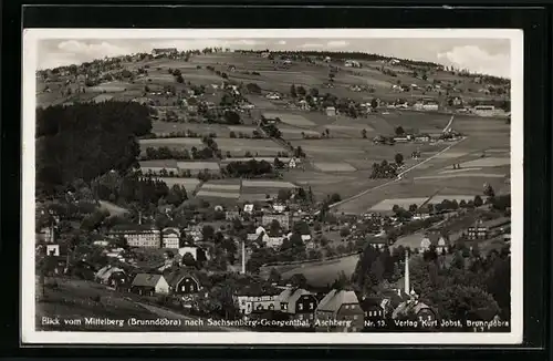 AK Sachsenberg-Georgenthal, Blick vom Mittelberg