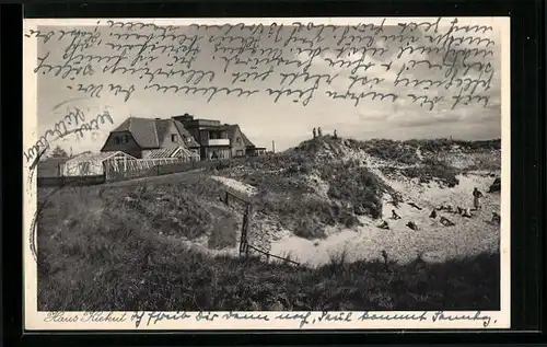 AK St. Peter / Nordsee, Kuranstalt Goldene Schlüssel von Dr. med. F. und R. Felten