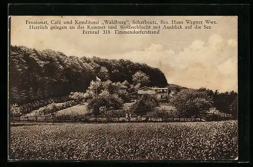 AK Scharbeutz, Pensionat-Cafè Waldburg