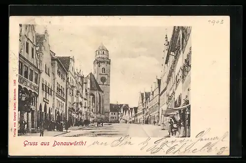 AK Donauwörth, Reichsstrasse