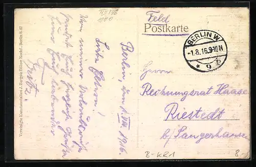 AK Berlin-Kreuzberg, Speisesaal im Restaurant Leipziger Hof, Königgrätzer Strasse 124-129