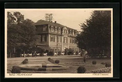 AK Bad Nenndorf, Hotel Haus Cassel