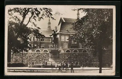 AK Bad Aachen, Partie in der Heinrichsallee