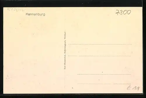 AK Kennenburg, Gebäudeansicht