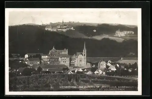 AK Waldbreitbach / Wiedbachtal, Klöster St. Josefshaus, Marienhaus und Antoniushaus
