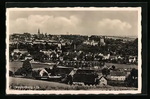 AK Waldenburg i. Sa., Totalansicht