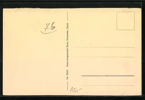 AK Eisenach, Partie am Burschenschaftsdenkmal