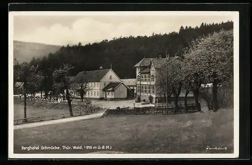 AK Schmücke / Thür. Wald, Berghotel Schmücke