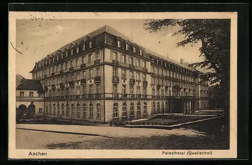 AK Aachen, Palasthotel Quellenhof