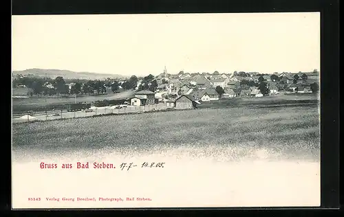 AK Bad Steben, Totalansicht