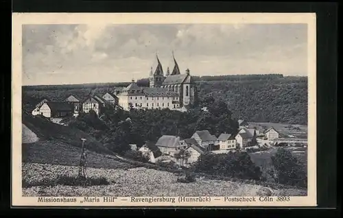 AK Ravengiersburg / Hunsrück, Missionshaus Maria Hilf