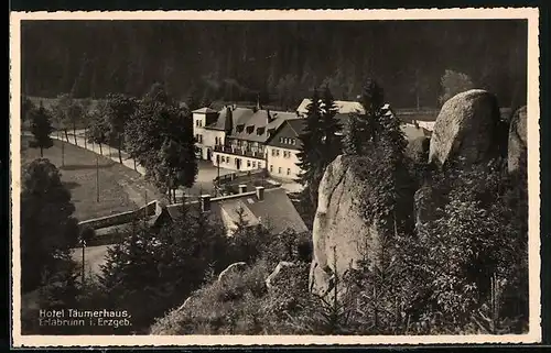 AK Erlabrunn i. Erz., Hotel Täumerhaus