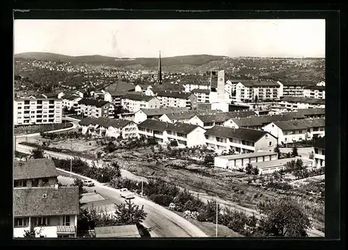 AK Esslingen / Neckar, Zollbergsiedlung aus der Vogelschau