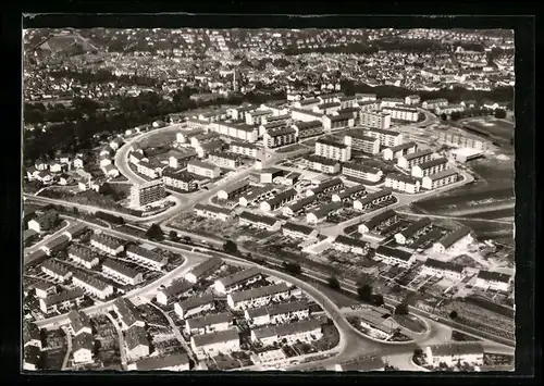 AK Esslingen a. N., Zollbergsiedlung, Luftbild