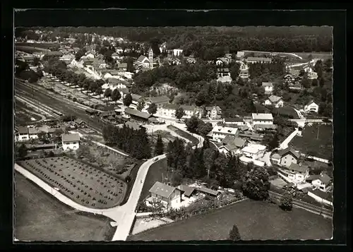 AK Kirchseeon bei München, Panorama, Luftbild