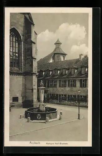 AK Ansbach, Markgraf Karl-Brunnen