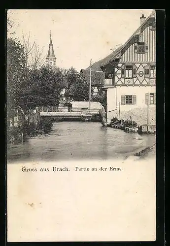 AK Urach, Partie an der Erms