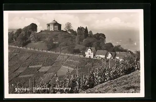 AK Rotenberg, Kgl. Grabkapelle auf dem Württemberg