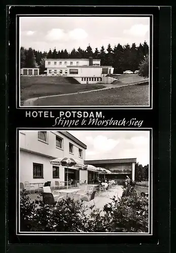 AK Morsbach /Sieg, Hotel Potsdam auf der Stippe