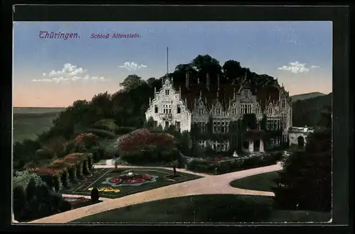 AK Altenstein / Thüringen, Schloss Altenstein