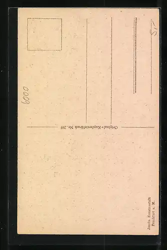 AK Frankfurt a. M., Nürnberger Hof und Haus zum Mohrenkopf