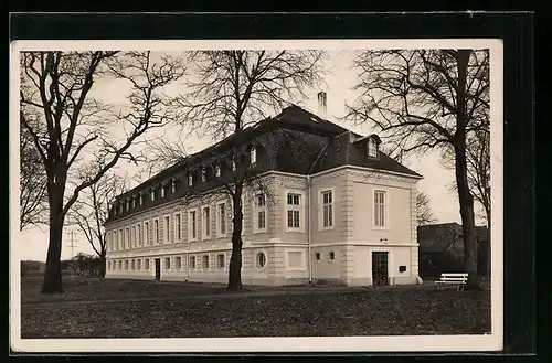 AK Karlsruhe a. Rh., Bauernführerschule im Schloss Scheibenhardt