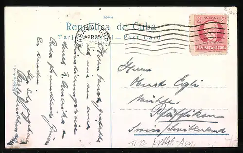 AK Habana, Nacimiento del Rio Almendares