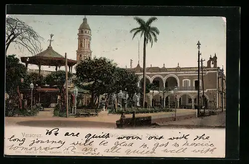 AK Veracruz, Palacio municipal y Zócalo