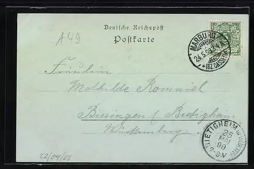 AK Marburg, Teilansicht