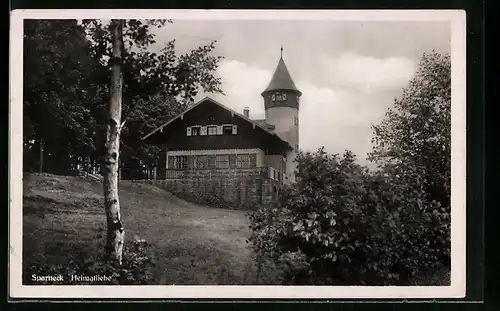 AK Sparneck, Gasthaus Heimatliebe
